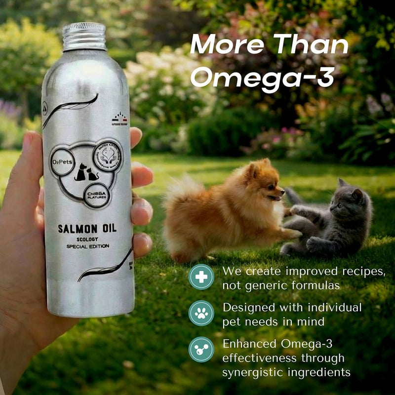 O2 Pets Teeth and Stomach Omega Platinum 250mL bottle