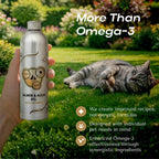 O2 Pets For Senior 7+ Omega Platinum Stomach and Immunity Support 250mL per bottle