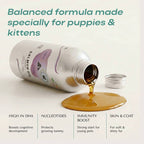 O2 Pets for Puppy and Kitten Omega Gold 150mL per bottle
