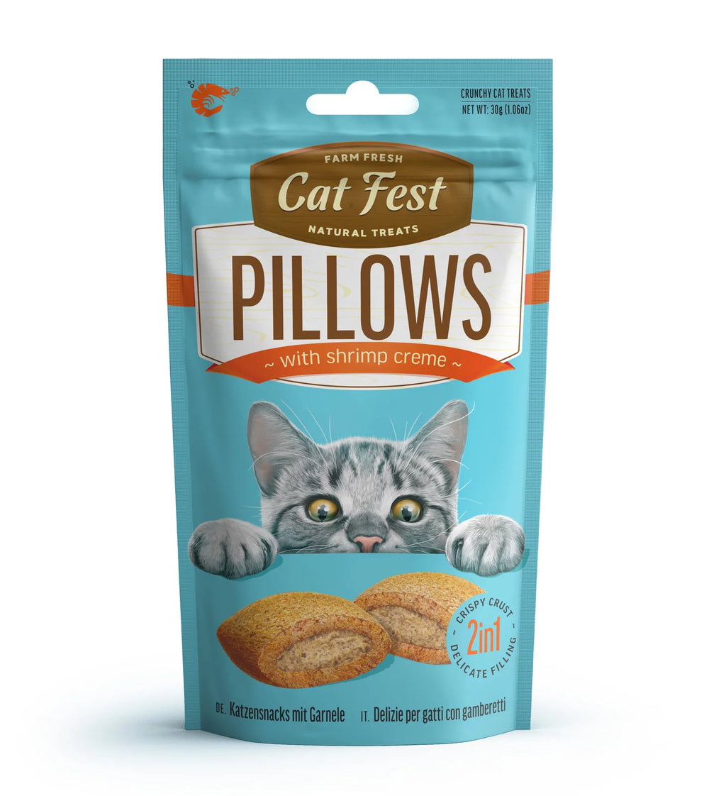 Cat Fest Pillows with Shrimp cream 30g