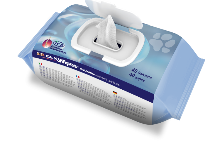 ICF CLX Wipes 40 count per pack