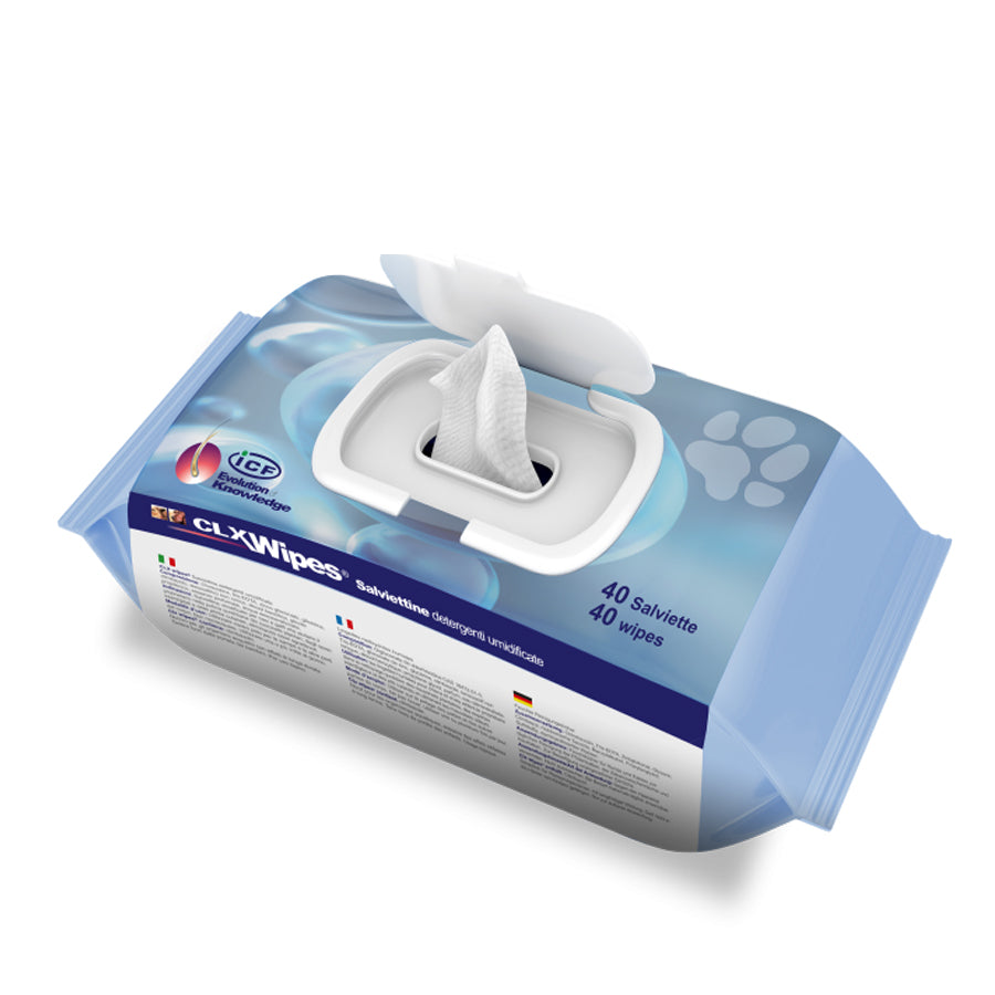 ICF CLX Wipes 40 count per pack