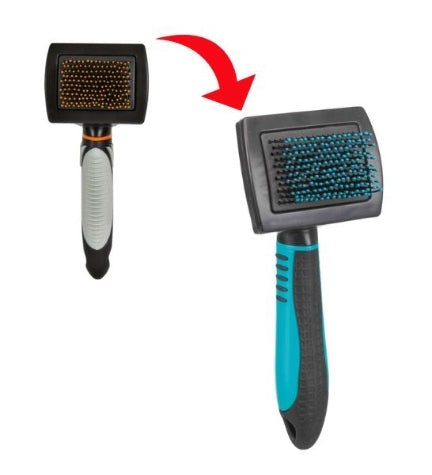 Trixie Soft Pin Slicker Brush for Pets- 7x16cm