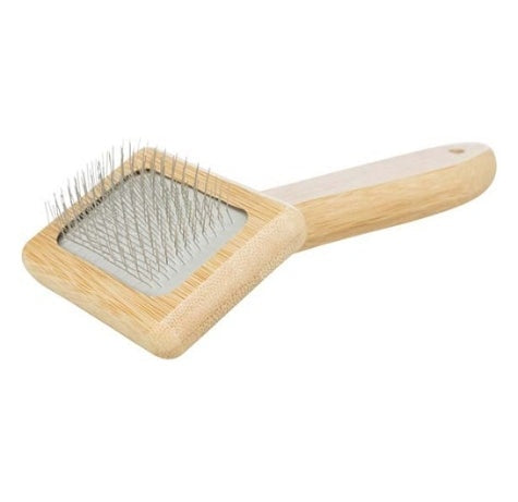 Trixie Soft Bamboo/Metal Brush for Dogs & Cats  7x16cm