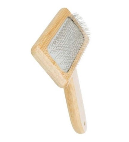 Trixie Soft Bamboo/Metal Brush for Dogs & Cats- 12x15cm