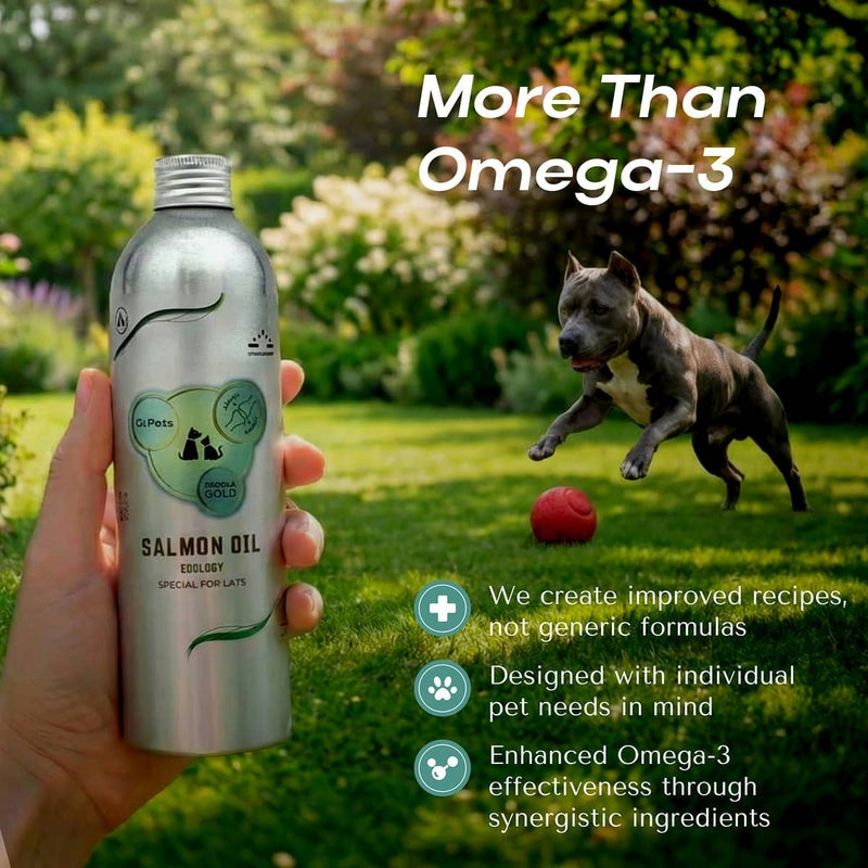 O2 Pets Joint Salmon Oil Omega Gold 250ml per bottle