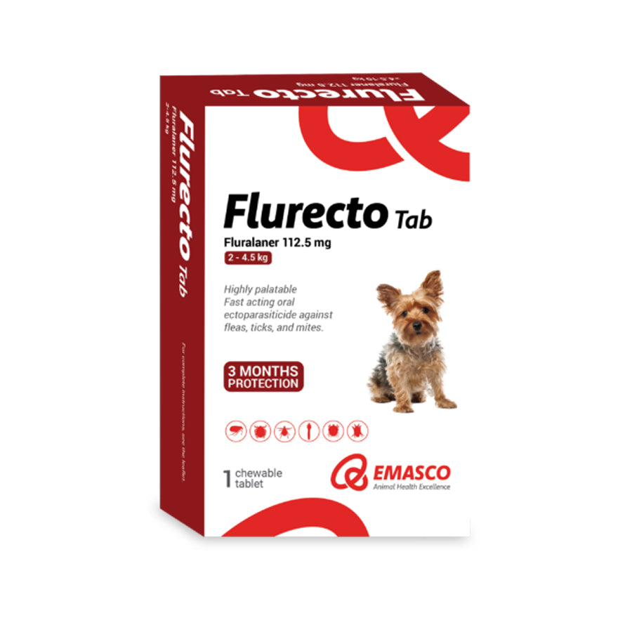 Flurecto Dog 2 to 4.5kg per tablet