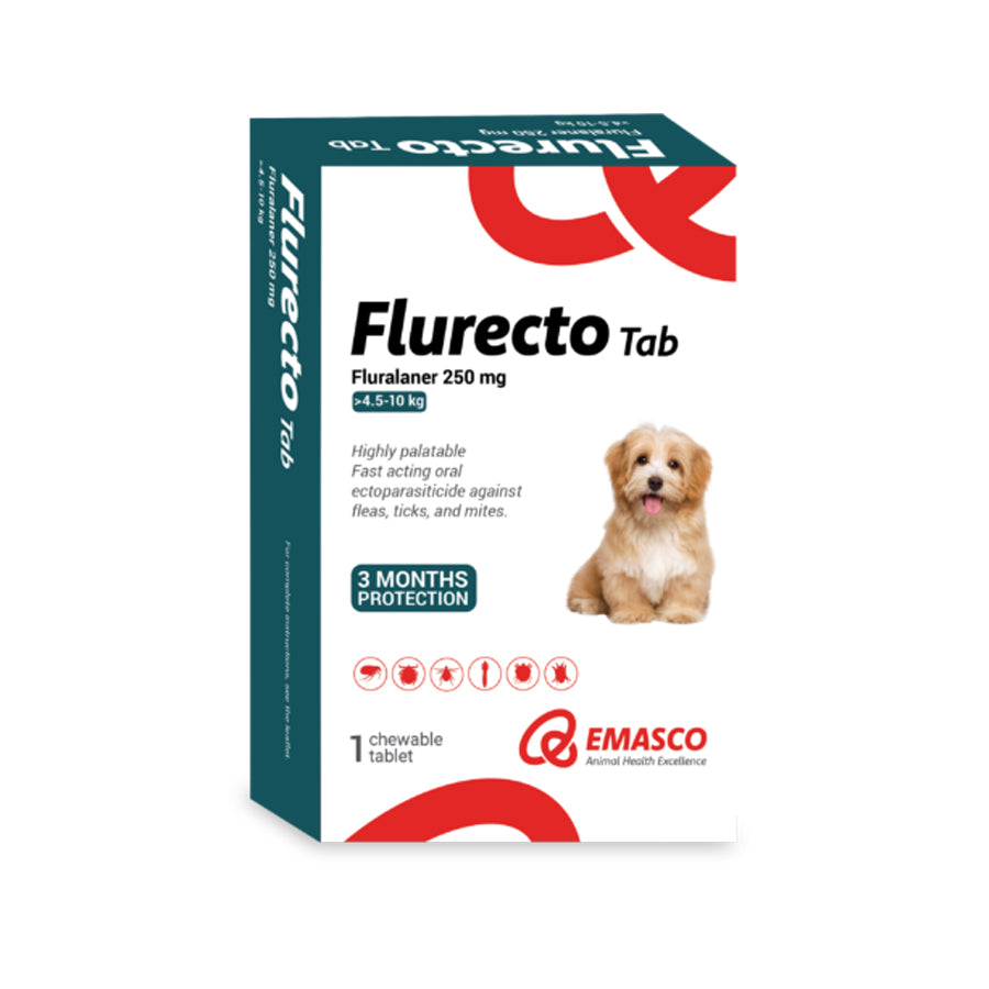 Flurecto Dog 4.5 to 10kg per tablet