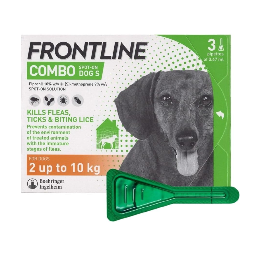 Frontline Combo Spot-On for Small Dogs up to 10kg | per box