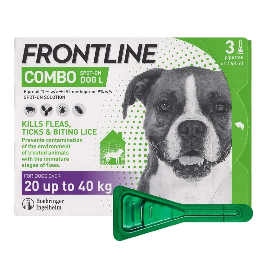 Frontline Combo Spot-On for Large Dogs 20-40kg | per box