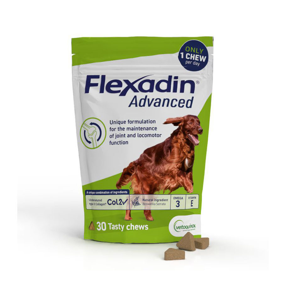 Flexadin Advanced Joint Support Chews for Dogs | 30 Chews