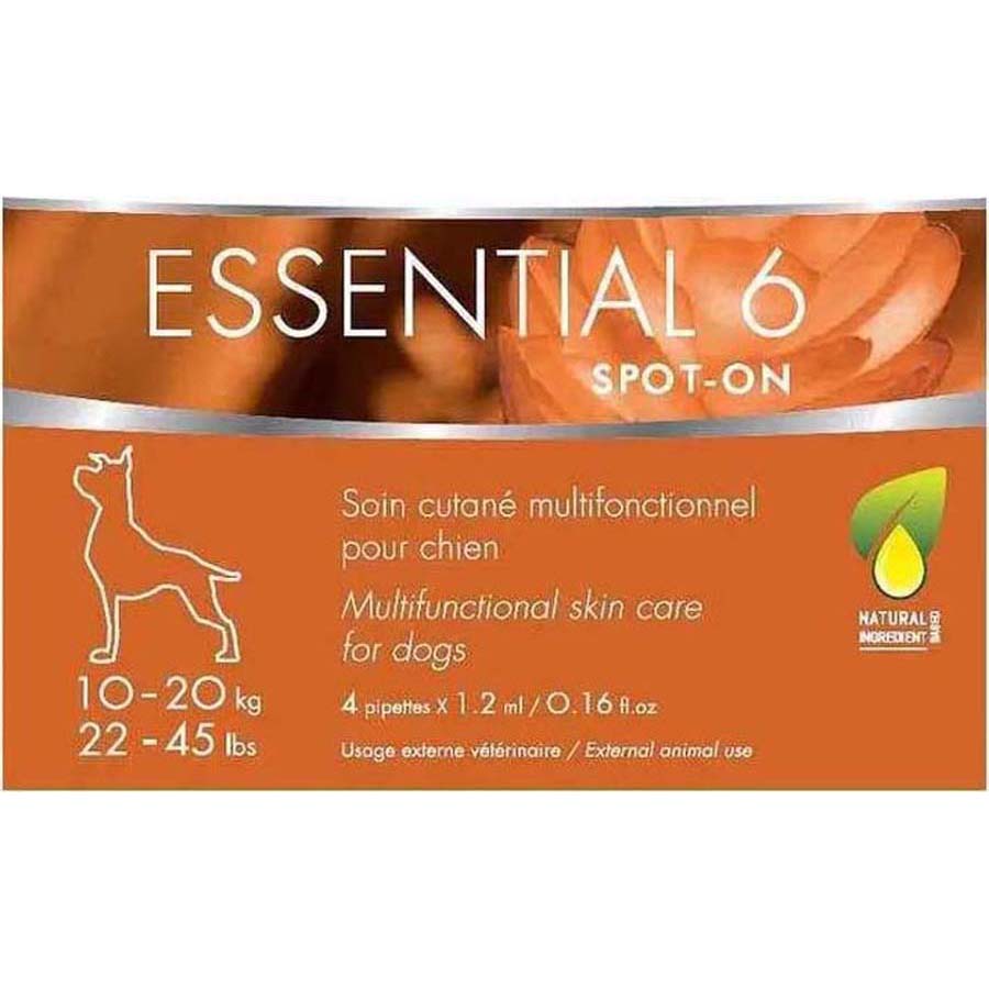 Essential 6 Spot-On Dogs 10-20kg per box