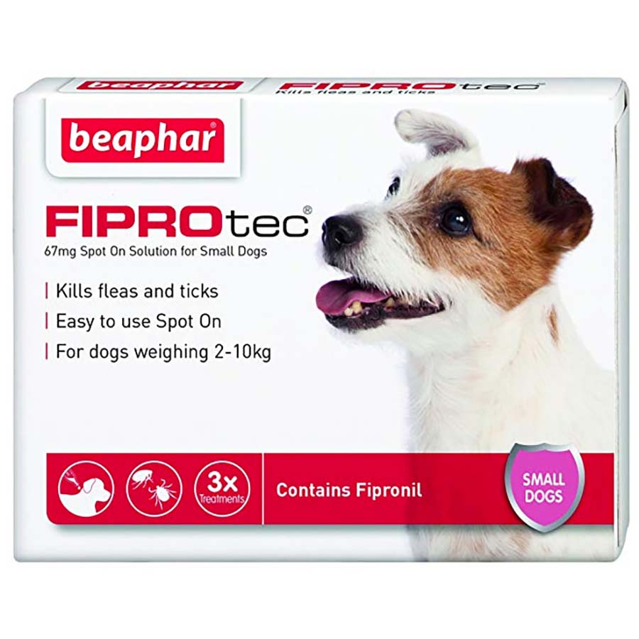 FIPROtec for Small Dog 2kg to 10kg per pipette