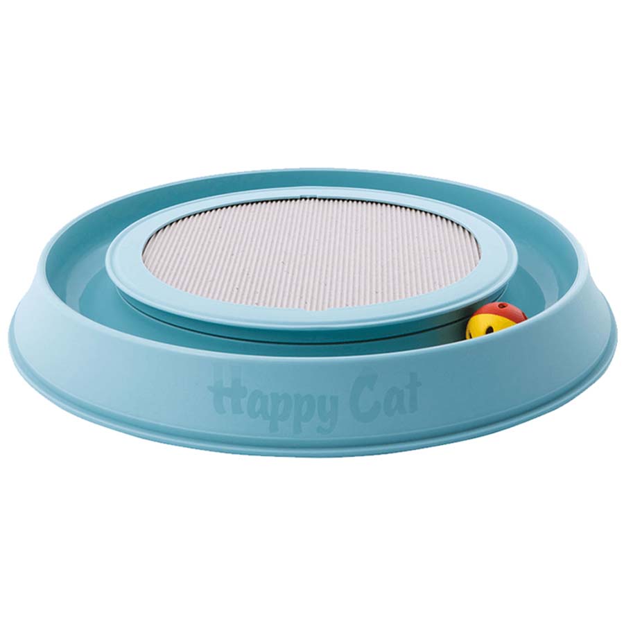 Georplast Happy Cat Cardboard Scratcher + Toy