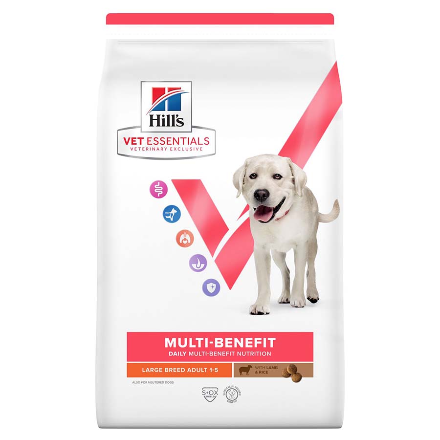 Hill's VE Multi-Benefit Adult Large Breed Lamb and Rice 14kg