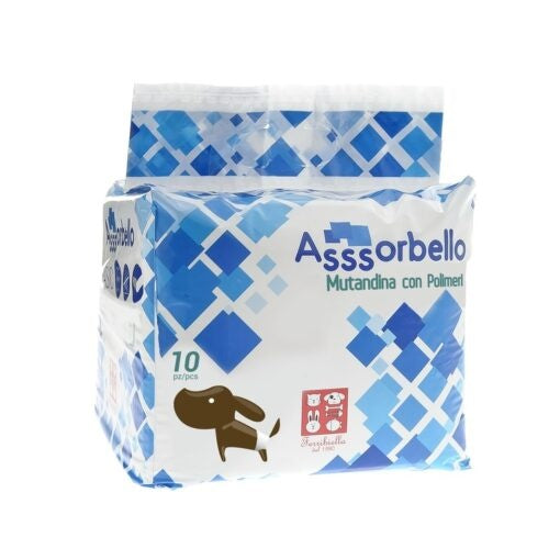 Asssorbello Dog Diapers - Medium