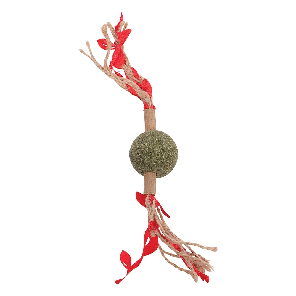 M-Pets Charmy Branch Red Catnip Toy