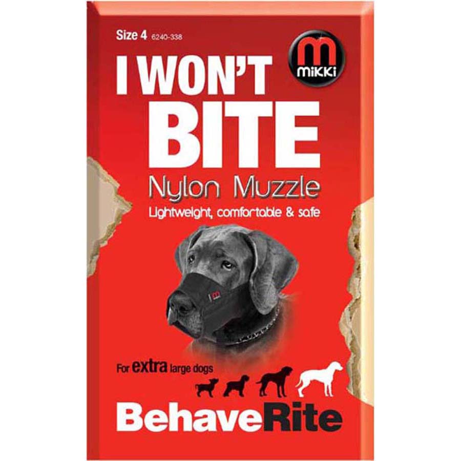 Miki Nylon Muzzle Size 4
