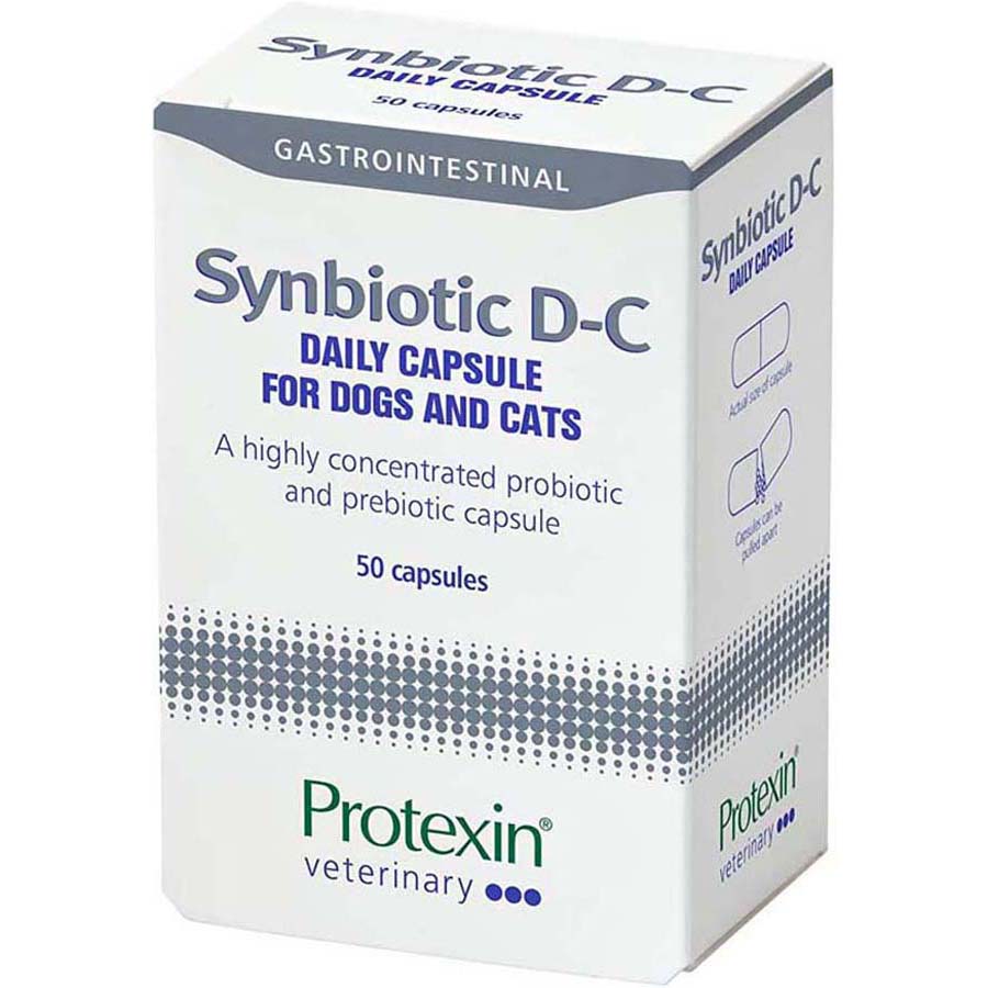 Synbiotic D-C for Dogs and Cats per capsule