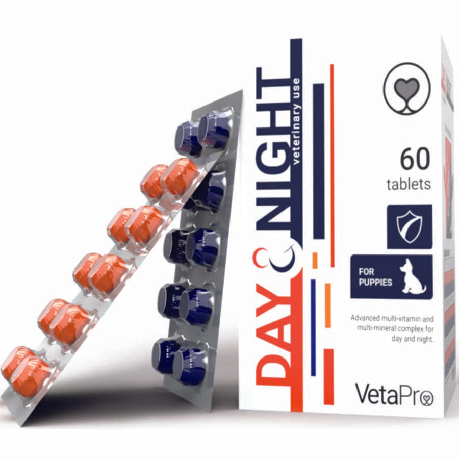 VetaPro Day and Night for Puppy per 60-tablet bottle