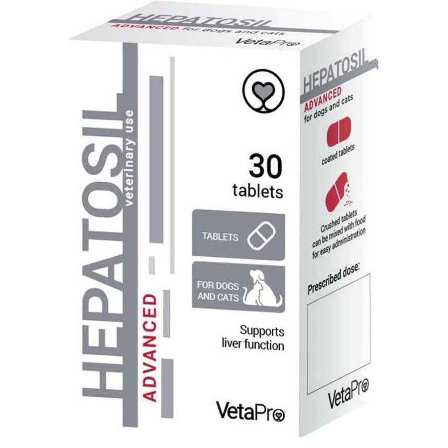 VetaPro Hepatosil Advanced for Dogs and Cats per tablet