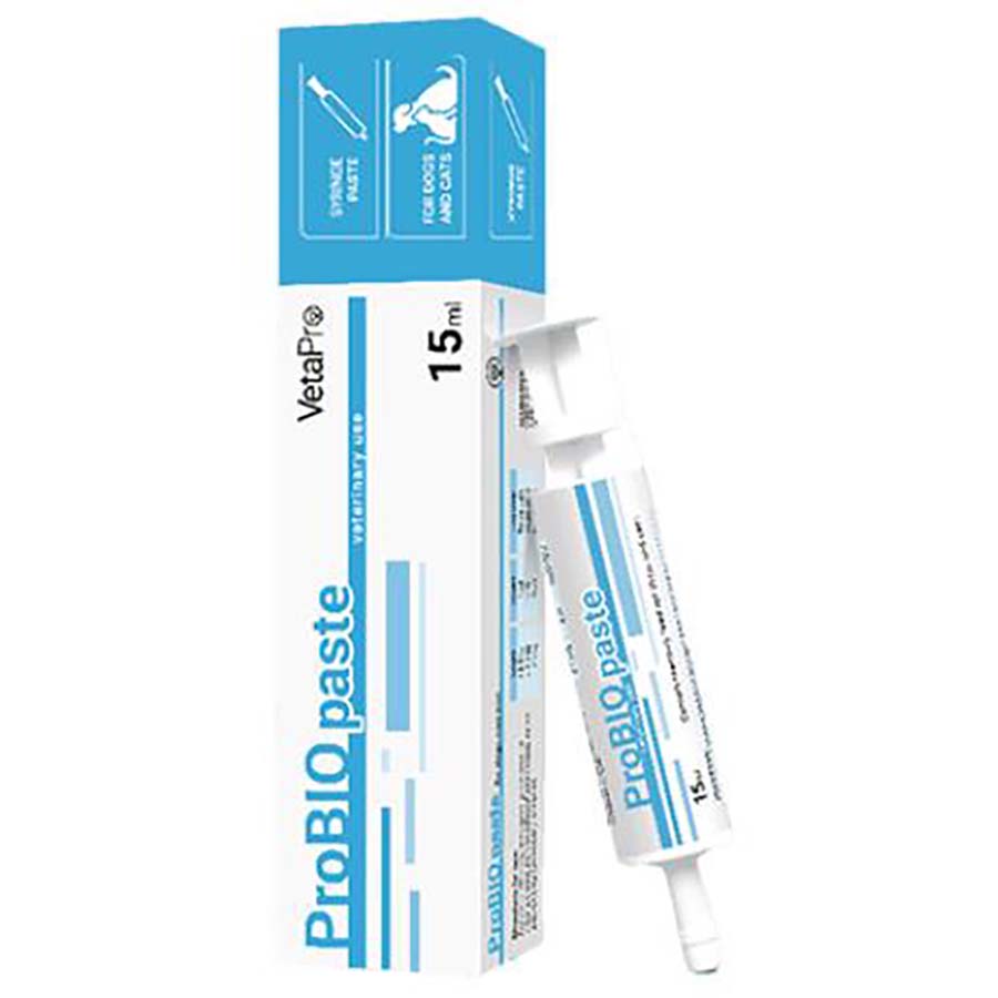 VetaPro ProBIO Paste for Dogs and Cats 15mL per tube