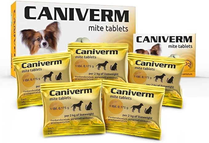 Caniverm 0.175g up to 2kg per 1 tablet