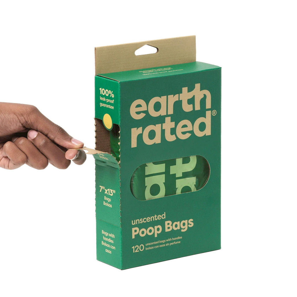 Earth Rated Easy-Tie Handle Poop Bags 120 bags