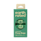 Earth Rated Dog Poop Bags unscented Refill - 120 pcs roll