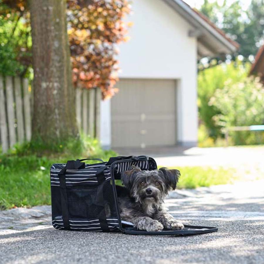 Kerbl Soft Travel Bag for Pets - Cuba Black 40cm