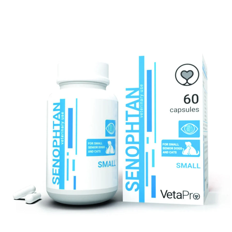 VetaPro Senophtan Small Senior Dogs & Cats per 60-capsule box