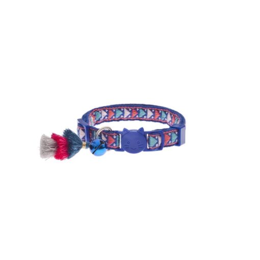 Ferribiella Bohemian Cat Collar - Blue