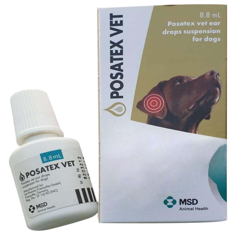 Posatex Ear Drops for Dogs 8.8mL per bottle