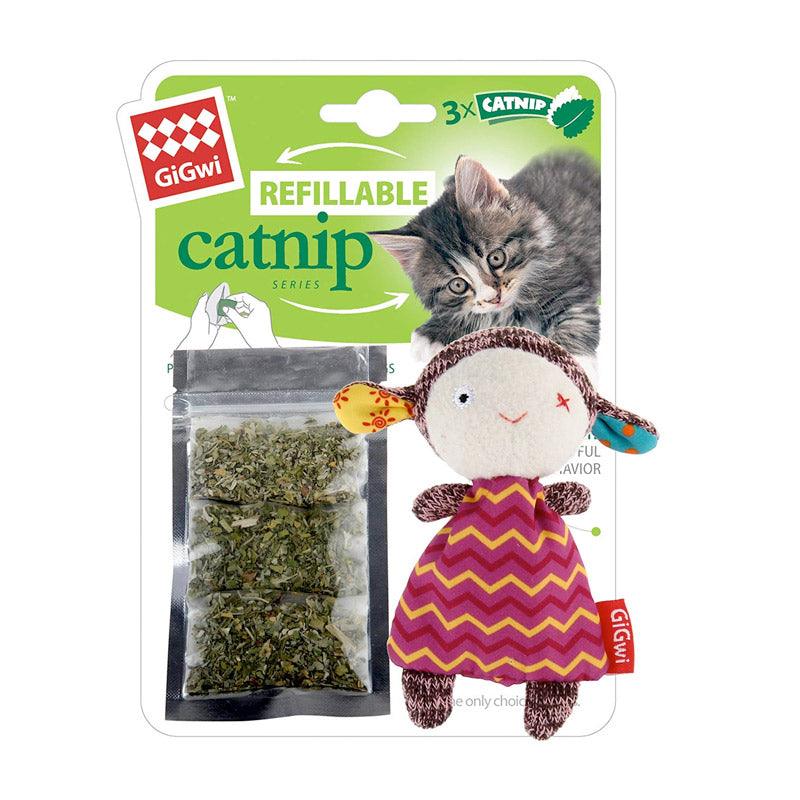 GiGwi Refillable Catnip SHEEP