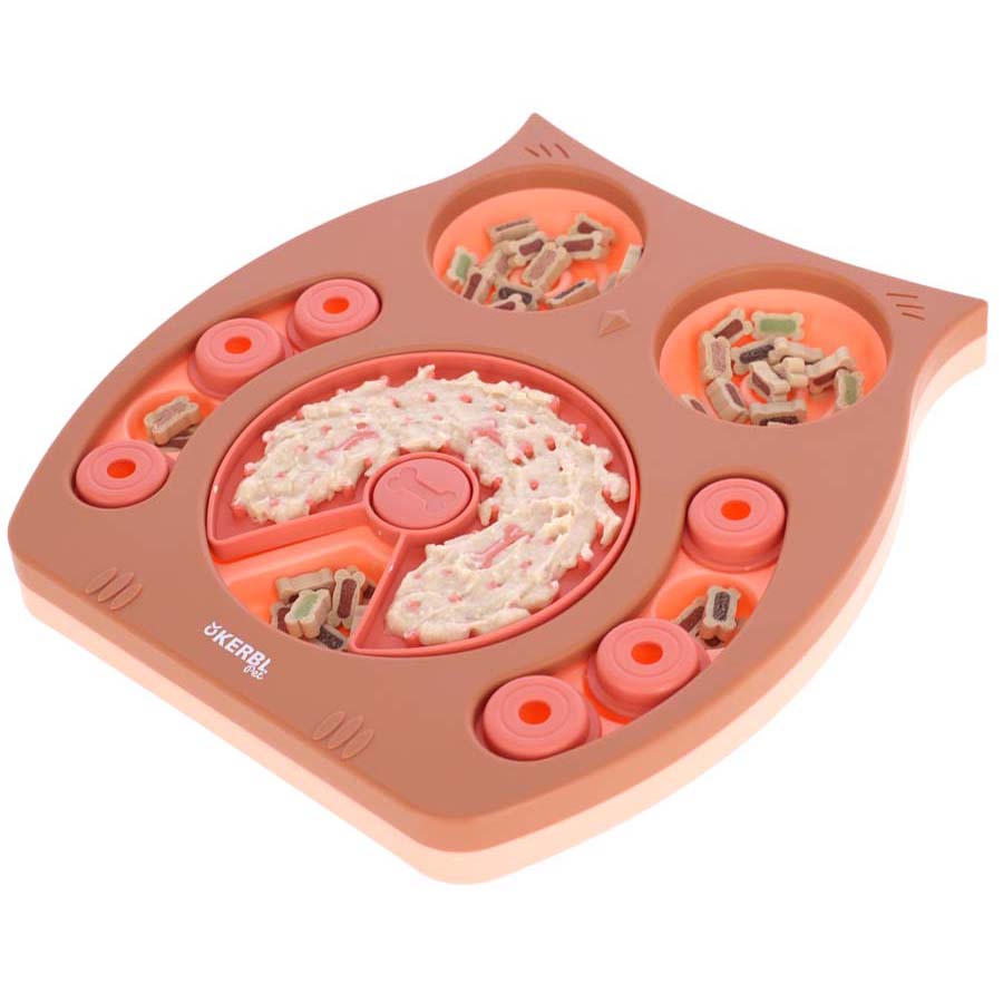 Kerbl Thinking and Learning Brain Game Dog Toy - Owl