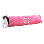 Kerbl Cat Play Tunnel - Pink 100cm