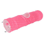 Kerbl Cat Play Tunnel - Pink 100cm