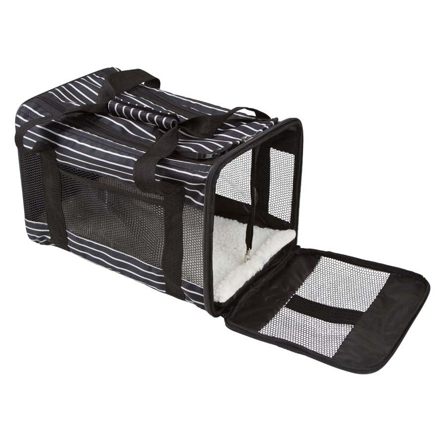 Kerbl Soft Travel Bag for Pets - Cuba Black 40cm