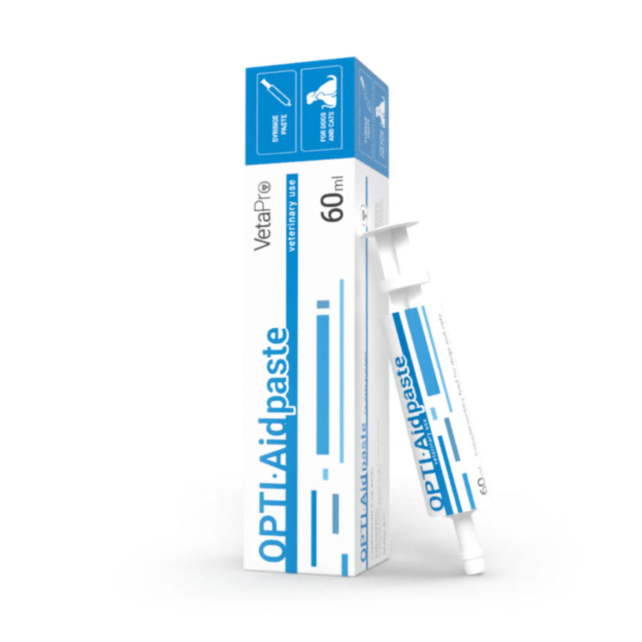 VetaPro OPTI-Aid Paste for Dogs and Cats 60mL per tube