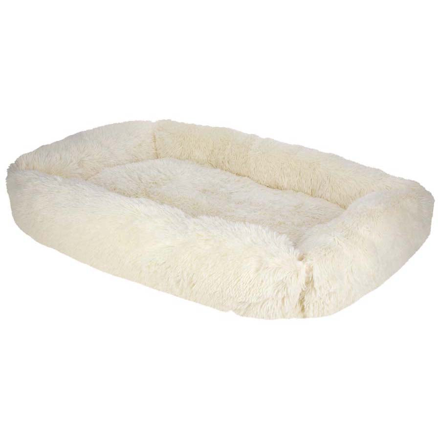 Kerbl Snuggle Pet Bed - Fluffy Cream 100cm