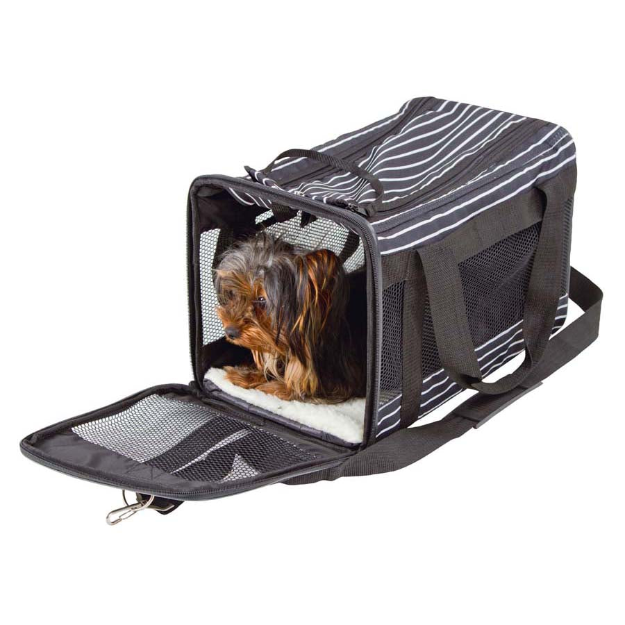Kerbl Soft Travel Bag for Pets - Cuba Black 40cm