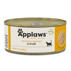 Applaws Wet Adult Cat Food Chicken Breast in Broth 156g Tin
