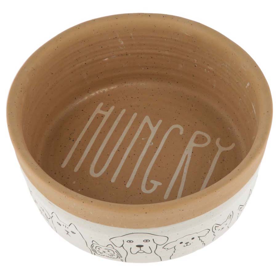 Kerbl Ceramic Pet Bowl - Hungry 900ml