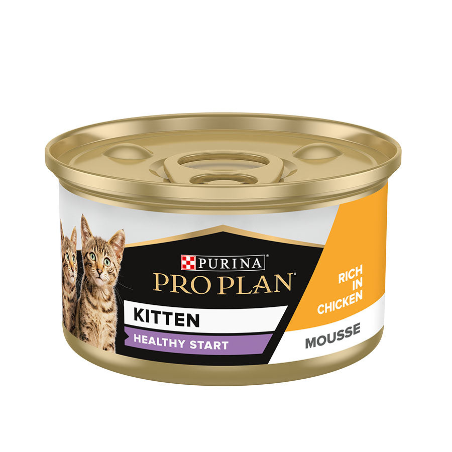 Pro Plan Kitten Healthy Start Mousse Rich Chicken 85g