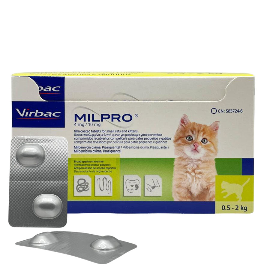 Milpro Kitten 4mg/10mg per tablet