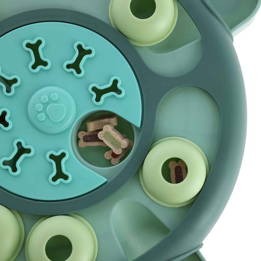 Kerbl Thinking and Learning Brain Game Dog Toy - Turtle