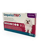 Simparica Trio >2.5kg to 5kg per box