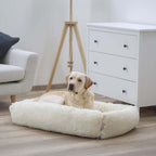 Kerbl Snuggle Pet Bed - Fluffy Cream 80cm