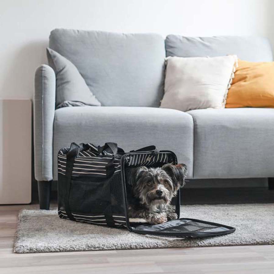 Kerbl Soft Travel Bag for Pets - Cuba Black 40cm