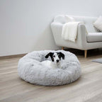 Kerbl Cozy Pet Bed - Fluffy Grey 60cm